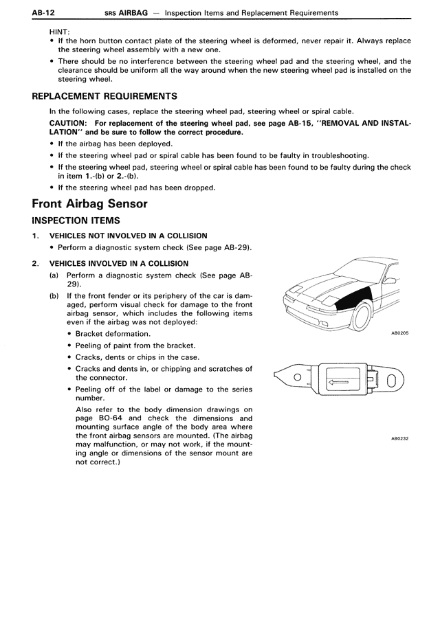 SRS Airbag - AB-12