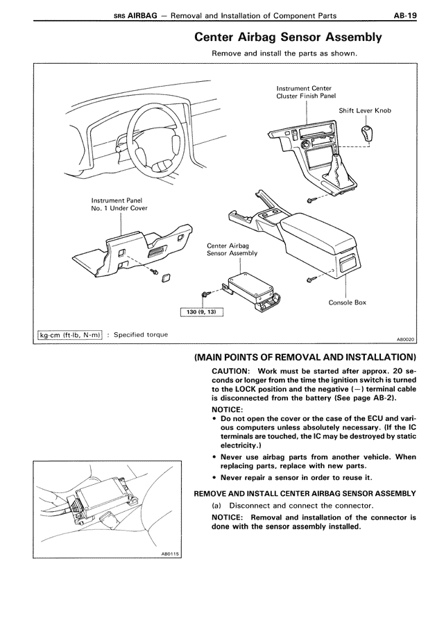 SRS Airbag - AB-19
