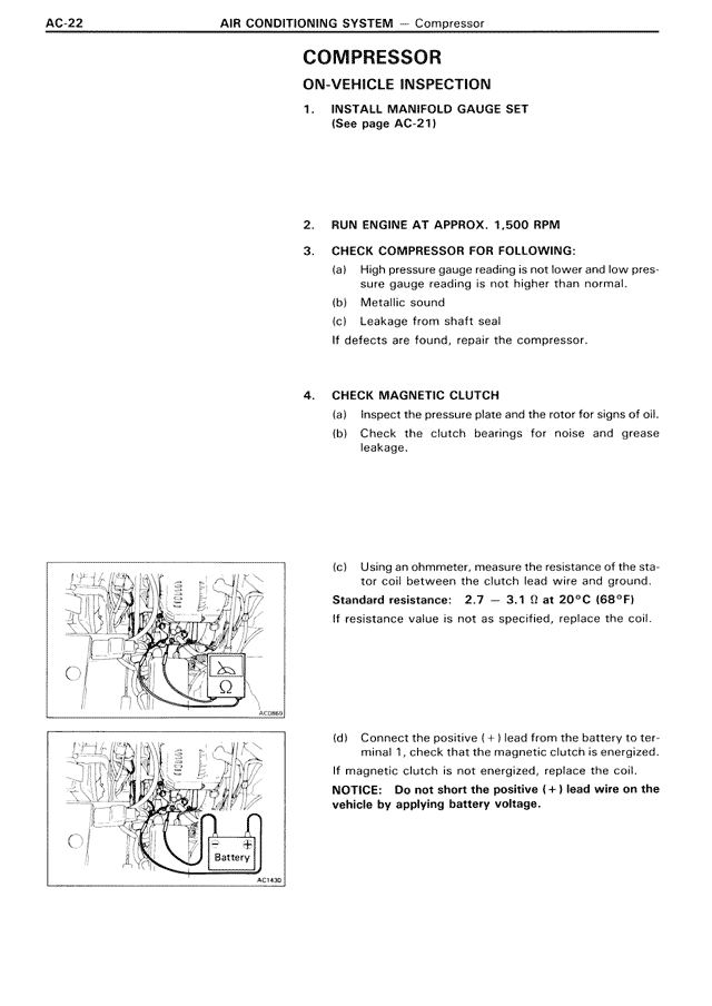 Air Conditioning System - AC-22