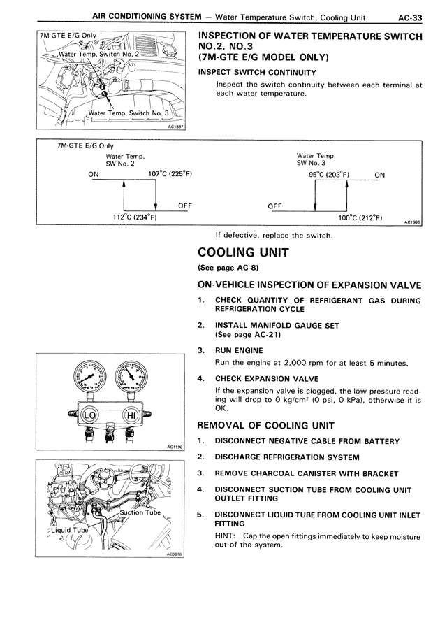 Air Conditioning System - AC-33