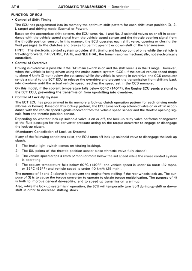 Automatic Transmission - AT-008