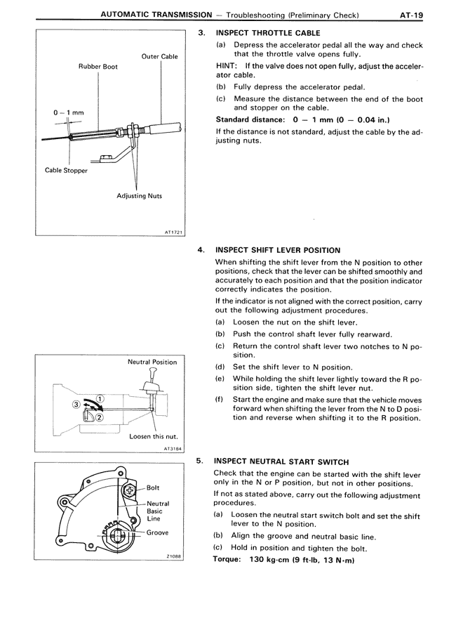 Automatic Transmission - AT-019