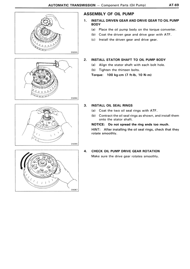 Automatic Transmission - AT-069