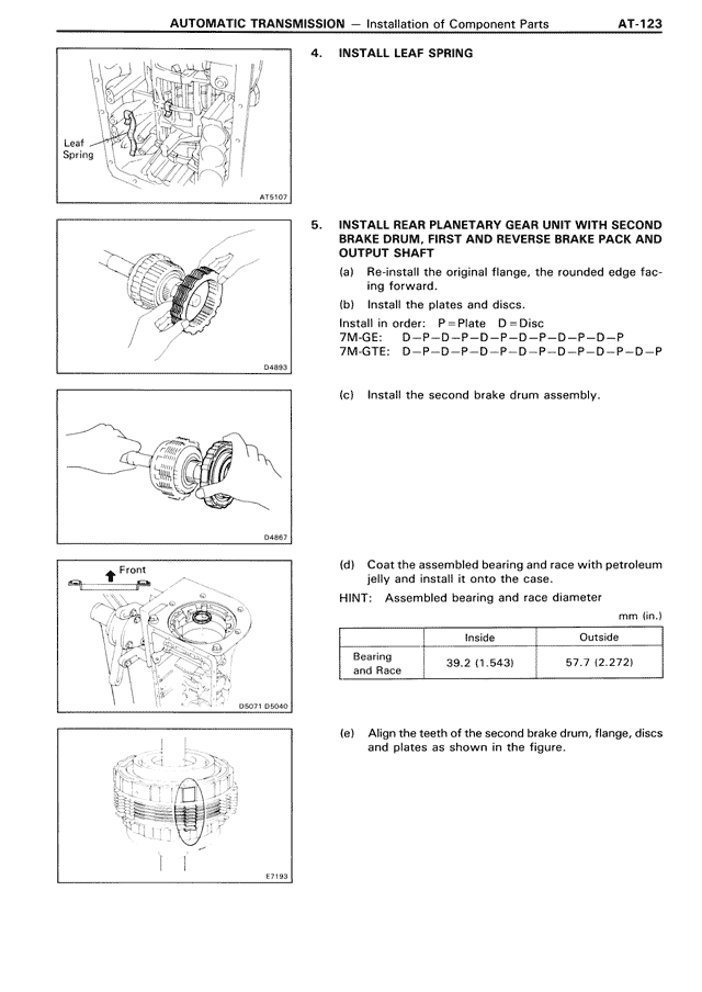 Automatic Transmission - AT-123