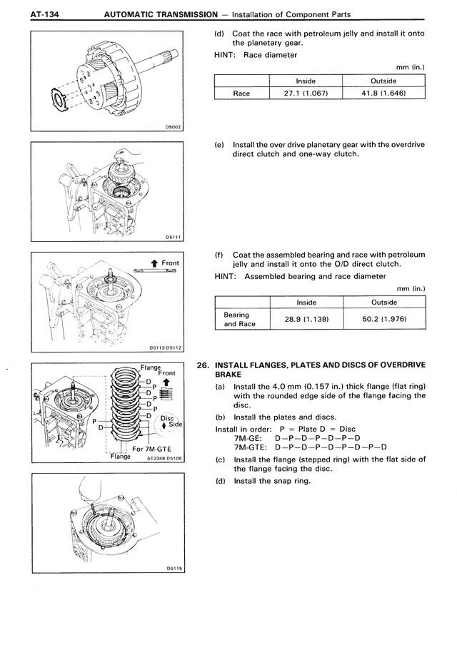 Automatic Transmission - AT-134