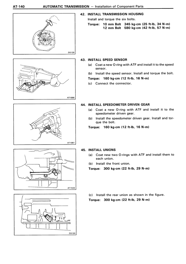 Automatic Transmission - AT-140