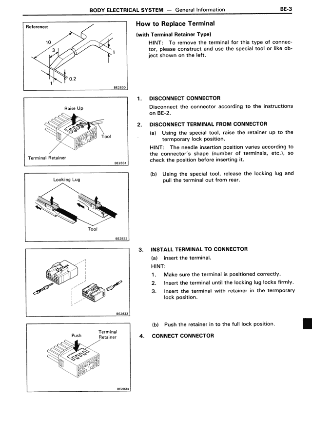 Body Electrical System - BE-003