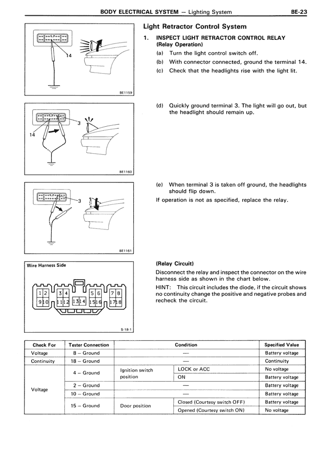 Body Electrical System - BE-023