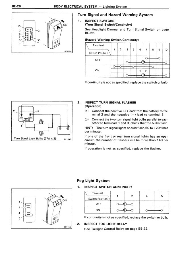 Body Electrical System - BE-026