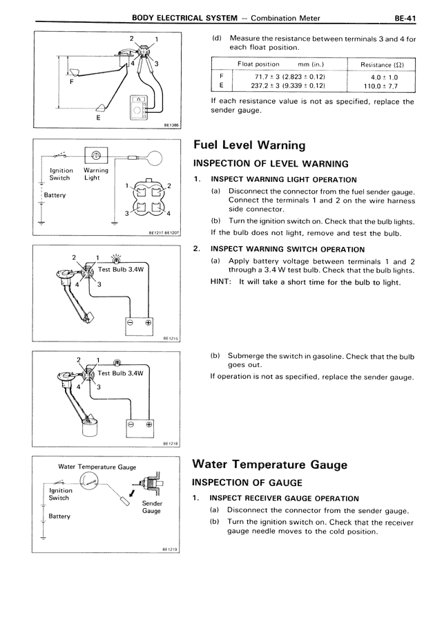 Body Electrical System - BE-041