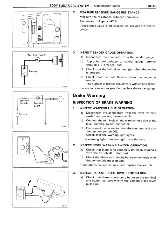 Body Electrical System - BE-043