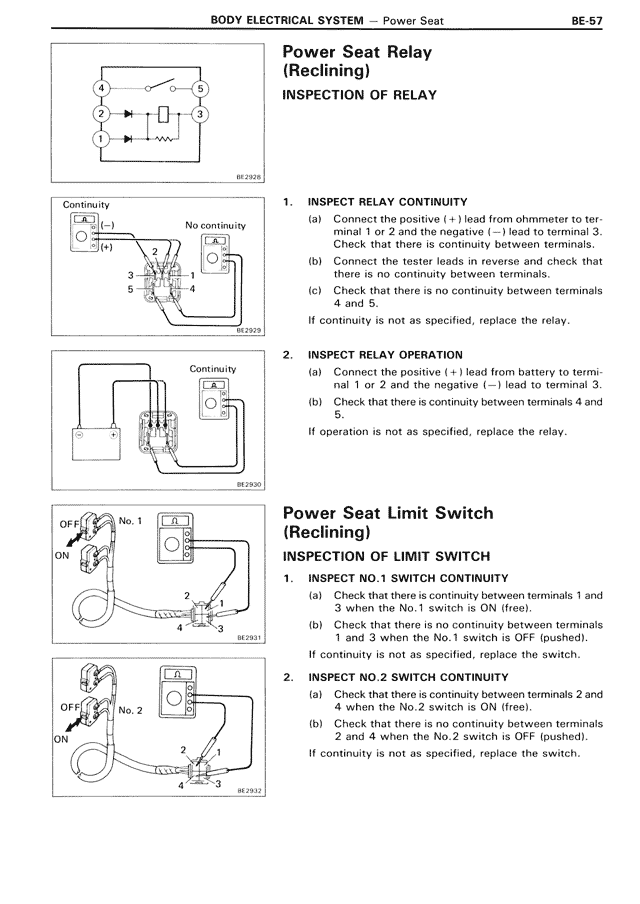 Body Electrical System - BE-057