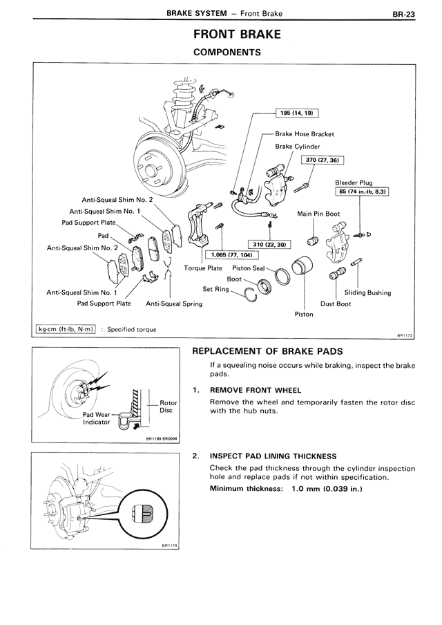 Brake System - BR-23