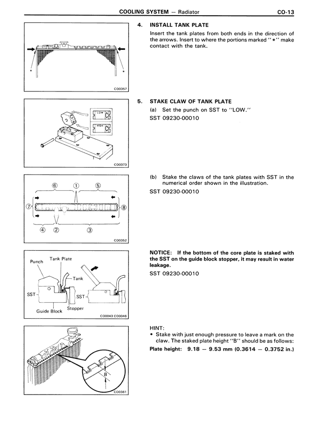 Cooling System - CO-13