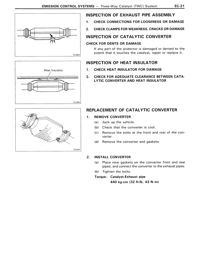 Emission Control Systems - EC-21