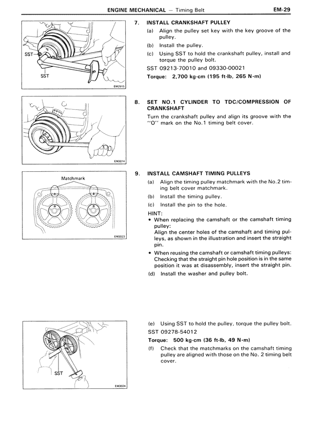 Engine Mechanical - EM-29
