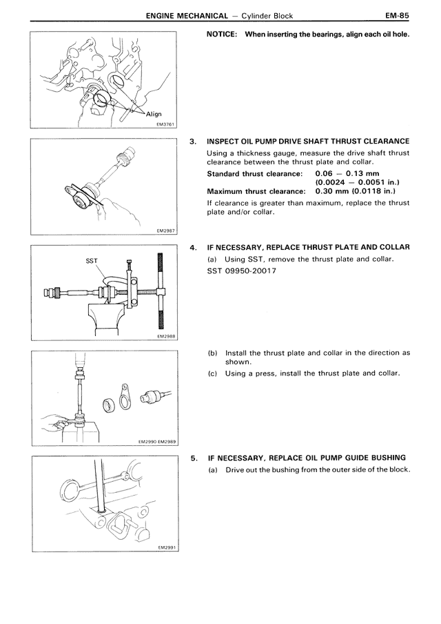 Engine Mechanical - EM-85