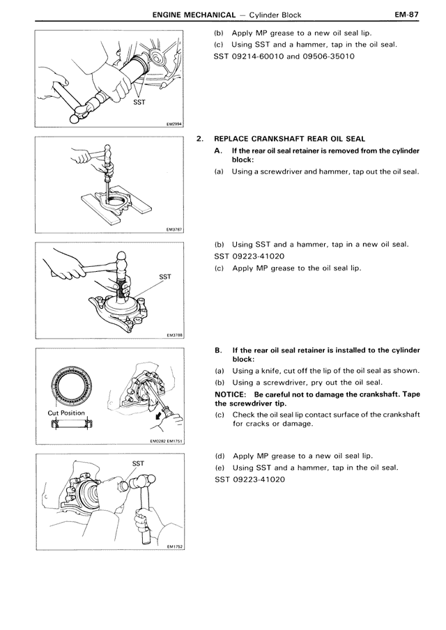 Engine Mechanical - EM-87