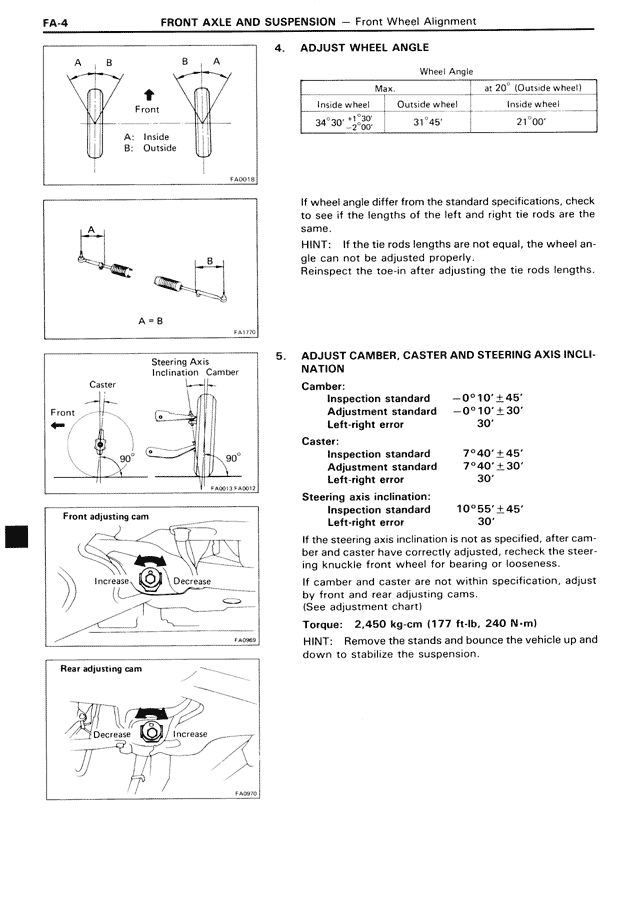 Front Axle And Suspension - FA-04