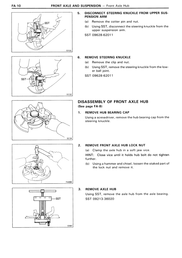 Front Axle And Suspension - FA-10