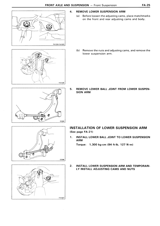 Front Axle And Suspension - FA-25
