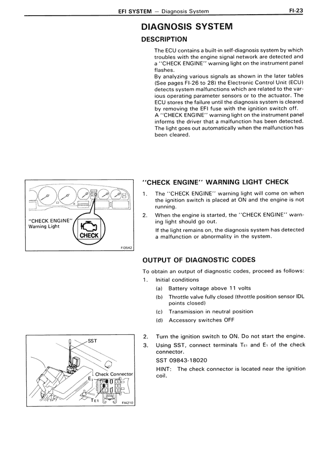 DIAGNOSIS SYSTEM