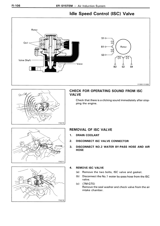 Idle Speed Control (ISC) Valve