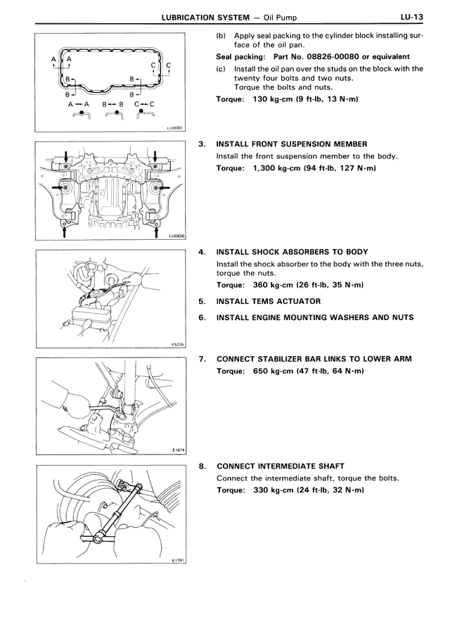 Lubrication System - LU-13