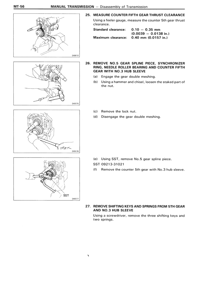 Manual Transmission - MT-56