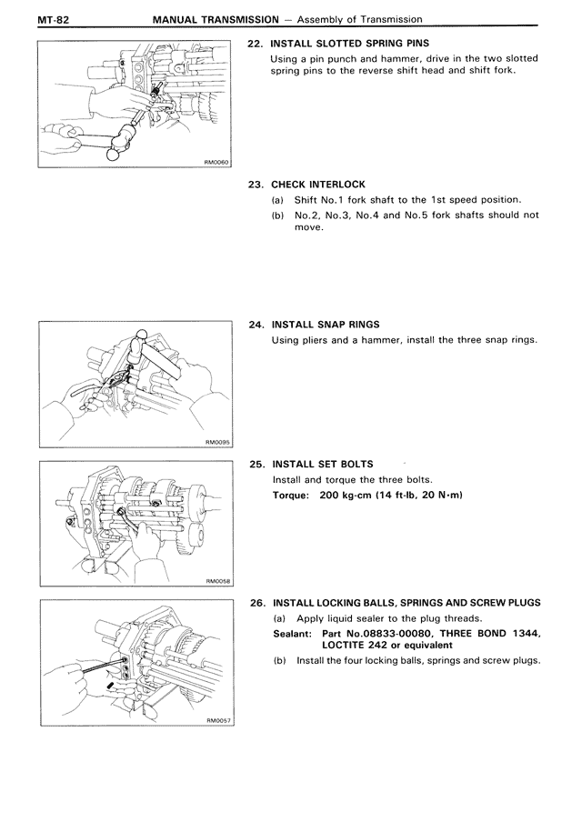 Manual Transmission - MT-82
