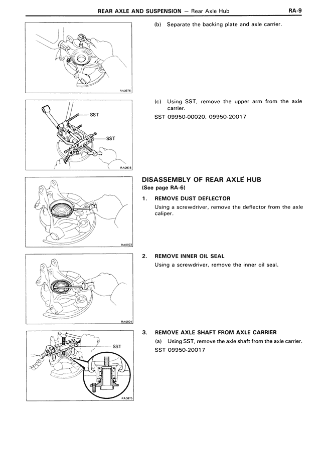 Rear Axle And Suspension - RA-09