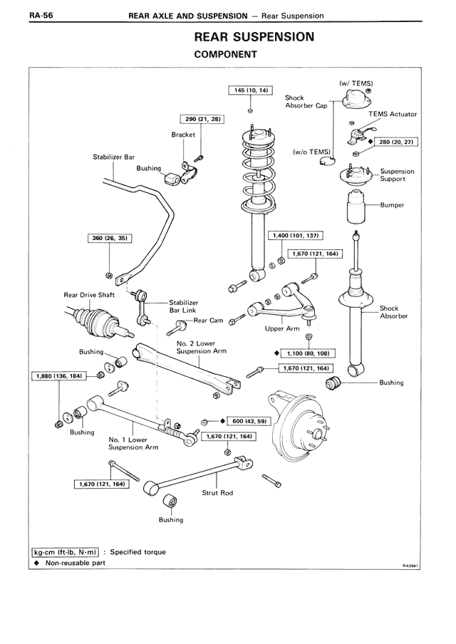 REAR SUSPENSION