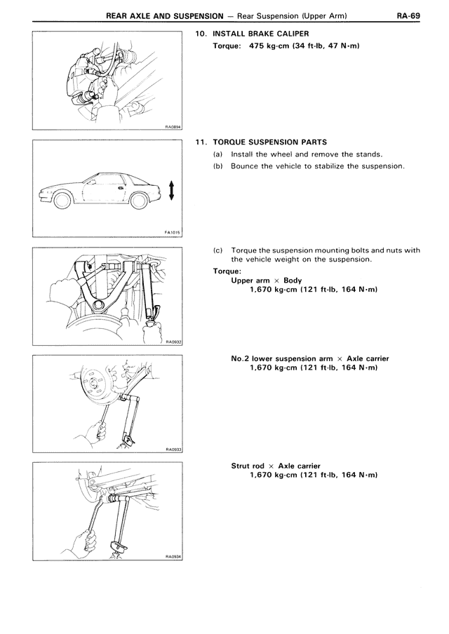 Rear Axle And Suspension - RA-69