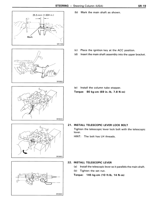 Steering - SR-19