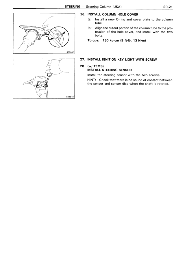 Steering - SR-21
