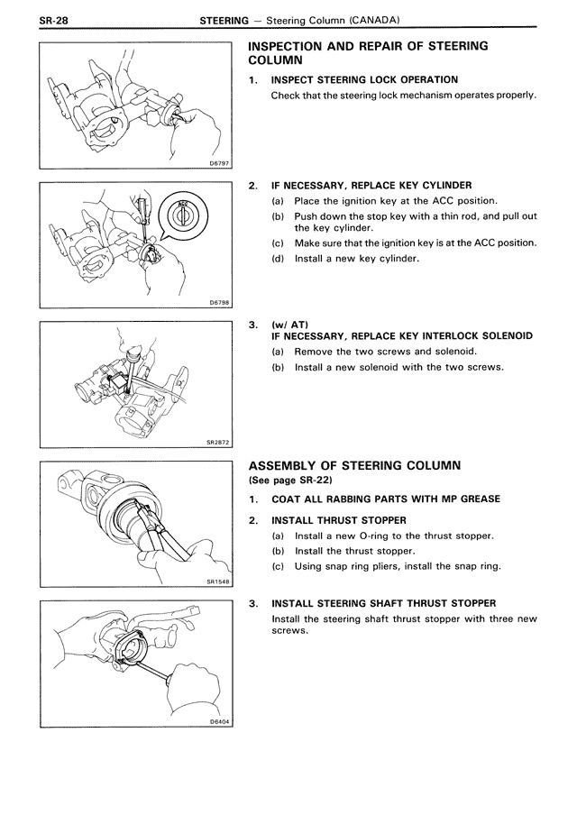 Steering - SR-28