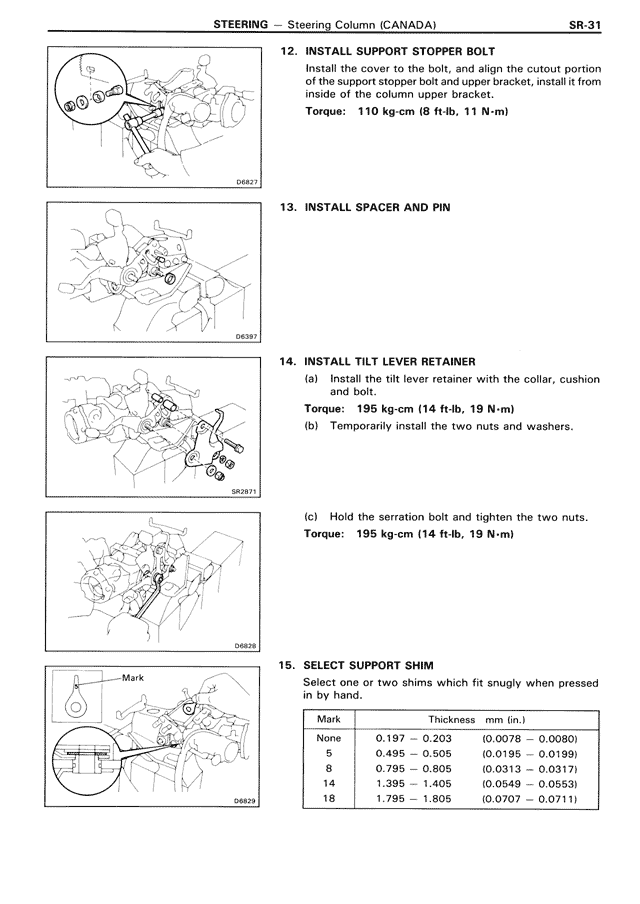 Steering - SR-31