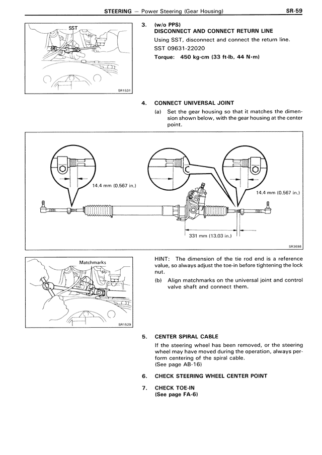 Steering - SR-59