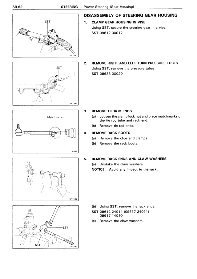 Steering - SR-62