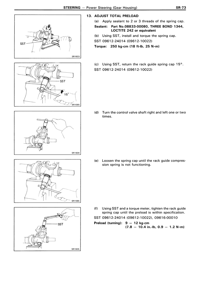 Steering - SR-73