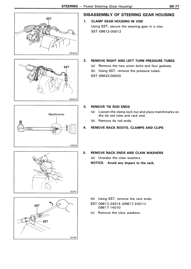 Steering - SR-77