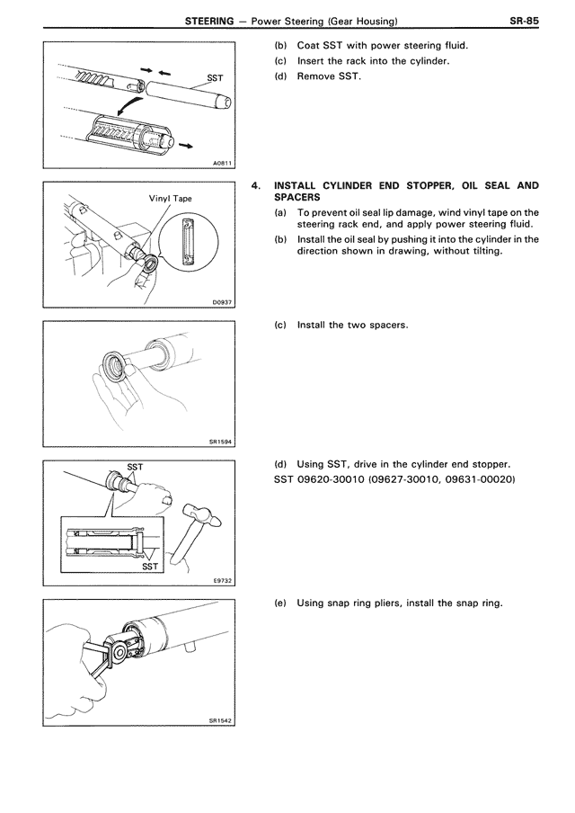 Steering - SR-85