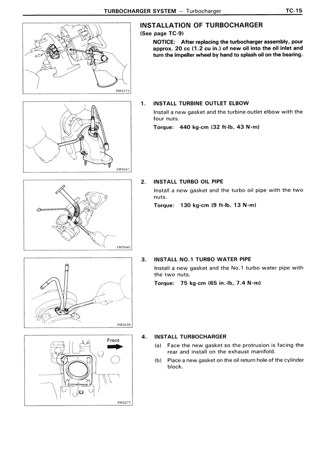 Turbocharger System - TC-15