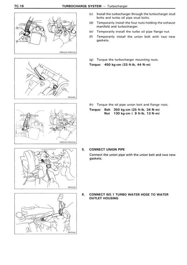 Turbocharger System - TC-16