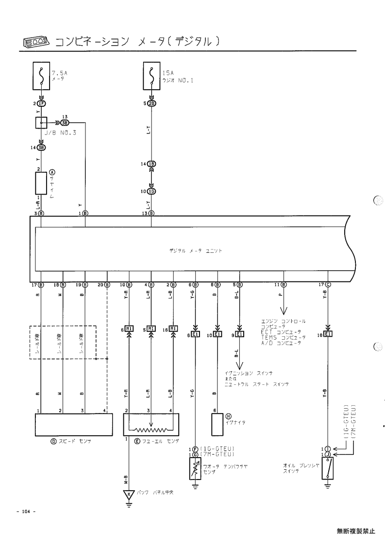 Combination meter