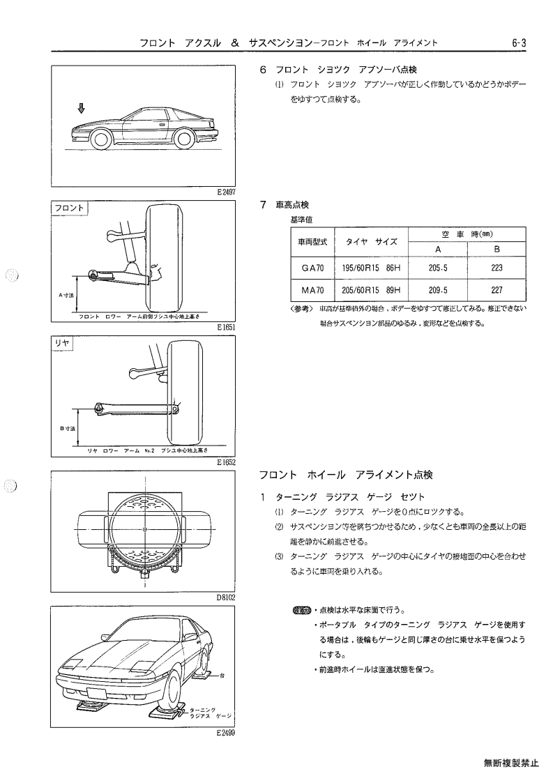Front axle & suspension