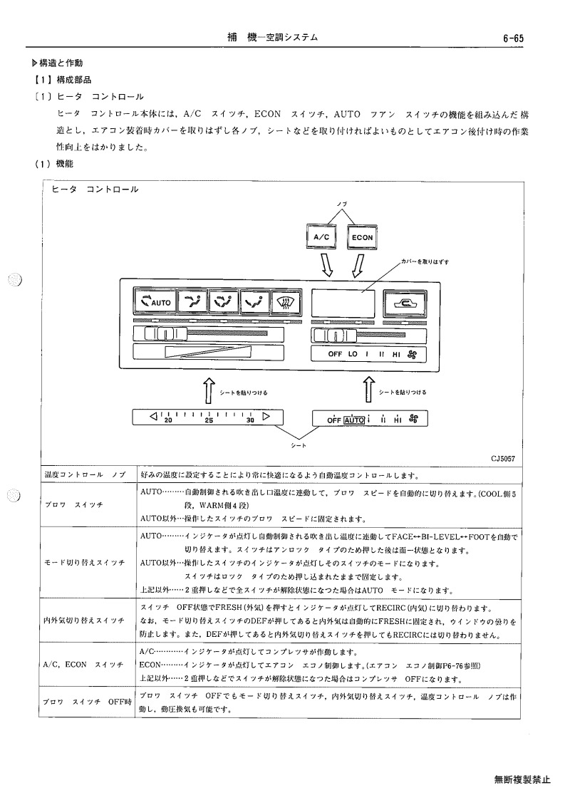 Auxiliary equipment