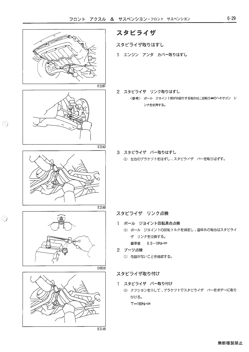 Front axle & suspension