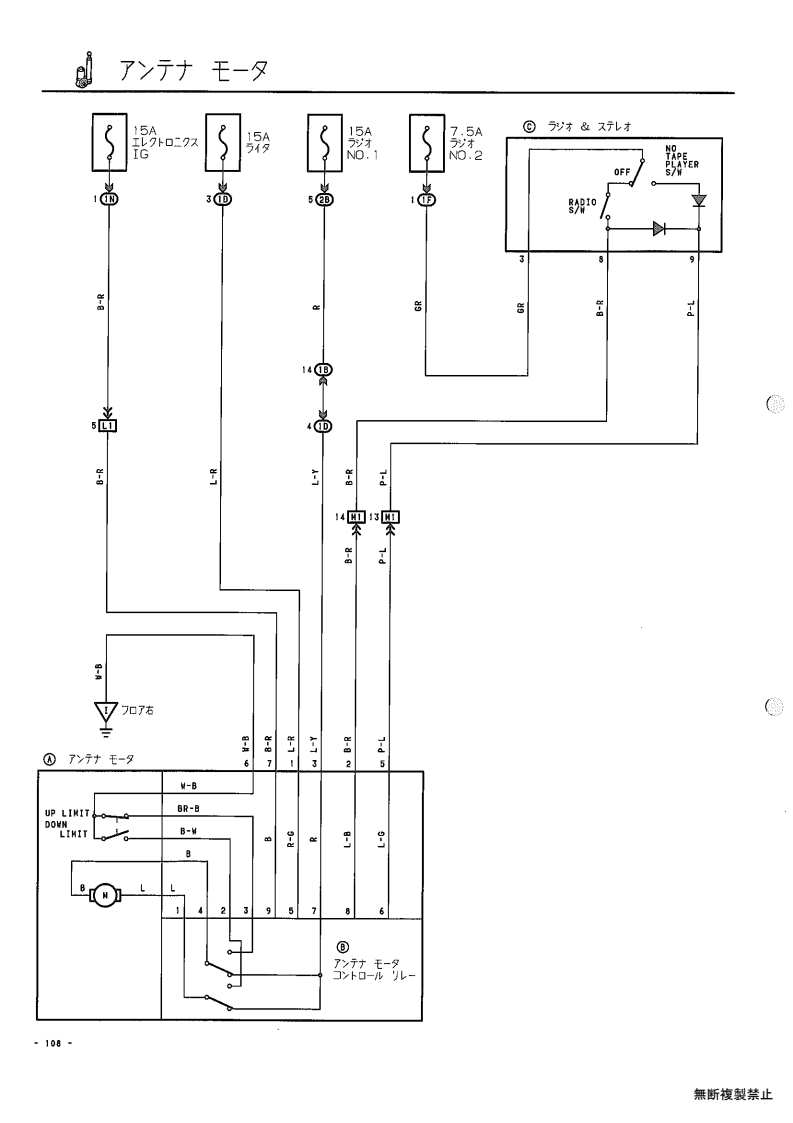 Antenna motor