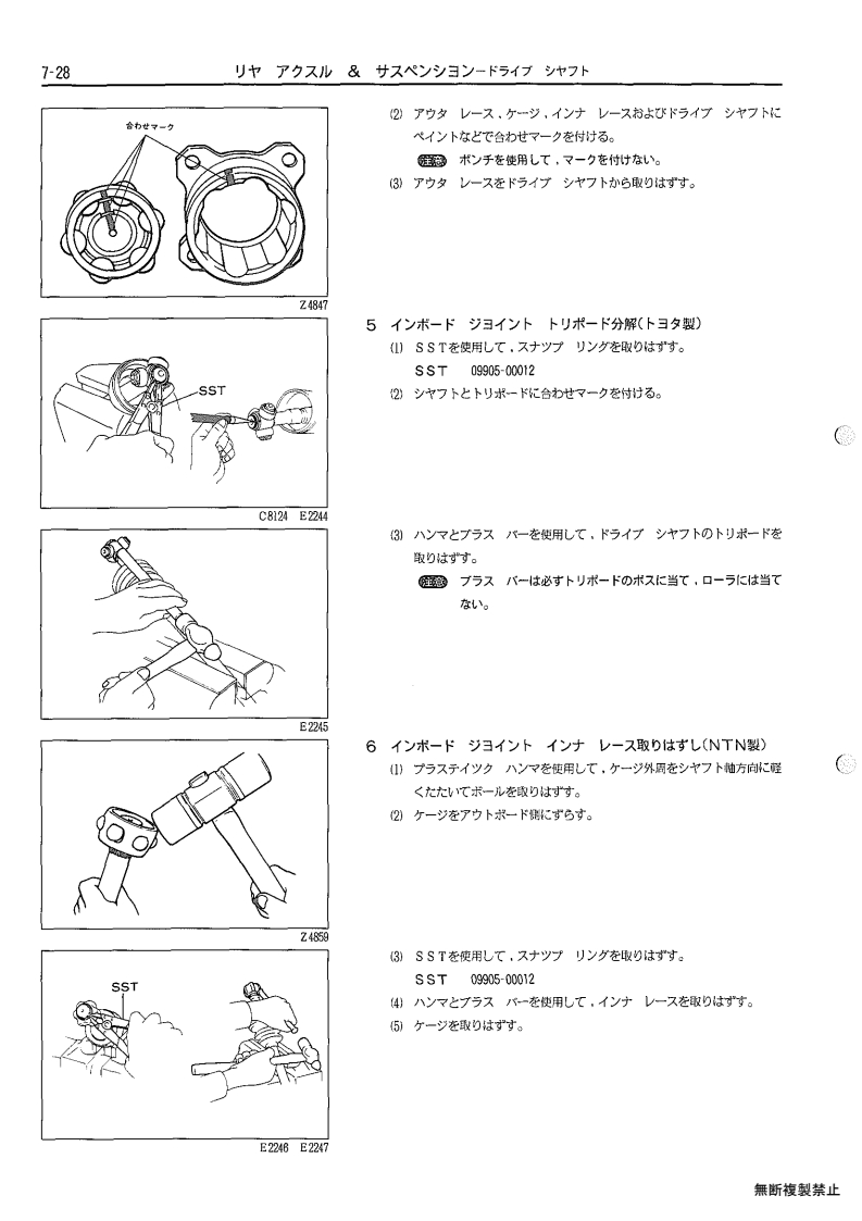Rear axle & suspenion